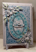 Phill Martin Sentimentally Yours A6 Clear Stamp - Accessory Collection : Floral Bouquet Layered Ovals