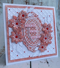 Phill Martin Sentimentally Yours Colour Coordinates 8 x 8 Paper Pack - Distressed Linen in shades of Red