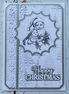 Elizabeth Craft Designs - Art Journal Specials : Santa Stamp Set