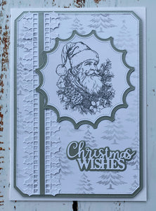 Elizabeth Craft Designs - Art Journal Specials : Santa Stamp Set