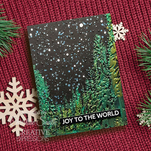 Creative Expressions 5 x 7 3D Embossing Folder - Snowy Forest Glade