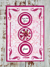 Phill Martin Sentimentally Yours A5 Clear Stamp Set - Frame Maker : Elegant Scrolls