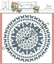 Phill Martin Sentimentally 6 x 6 Stencil - Butterfly Mandala