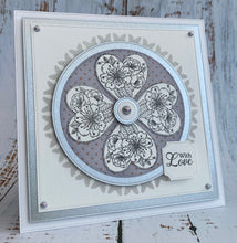 Phill Martin Sentimentally 6 x 6 Stencil - Butterfly Mandala
