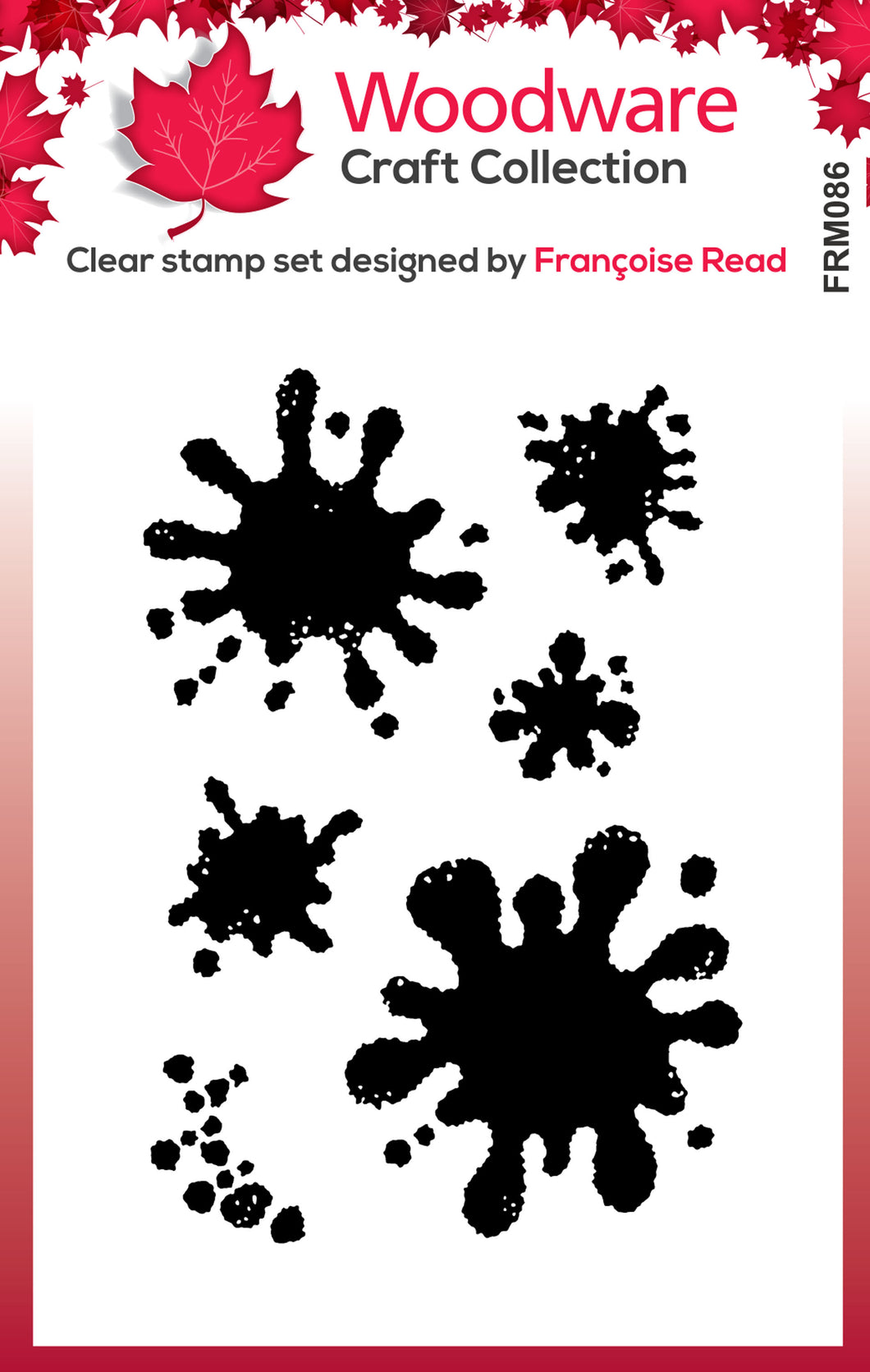 Woodware Clear Magic Single - Paint Blots