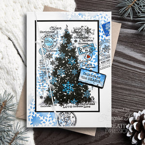 Woodware Clear Magic Single - Snow Frosted Tree