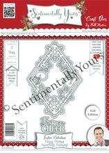 Phill Martin Sentimentally Yours Festive Collection - Fancy Frames Snowflake Diamond