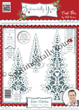 Phill Martin Sentimentally Yours Festive Collection - Filigree Fir Trees