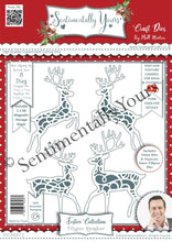 Phill Martin Sentimentally Yours Festive Collection - Filigree Reindeer
