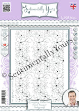 Phill Martin Sentimentally Yours A6 Clear Stamp - Accessory Collection : Floral Bouquet Background