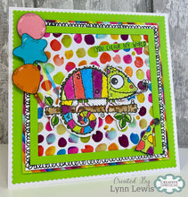 Woodware 6 x 6 Stencil - Funky Dots