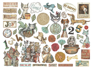 Stamperia Furry Friends - Die Cuts