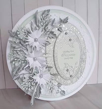 Phill Martin Sentimentally Yours A6 Clear Stamp - Accessory Collection : Floral Bouquet Layered Ovals