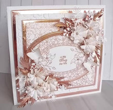 Phill Martin Sentimentally Yours A6 Clear Stamp - Accessory Collection : Floral Bouquet Layered Ovals
