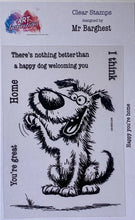 Art Inspirations Mr Barghest A7 Stamp Set - Happy You're Home