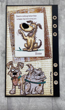 Art Inspirations Mr Barghest A7 Stamp Set - Happy You're Home