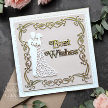 Dies by Sue Wilson Border Collection - Heart Scroll