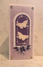 Phill Martin Sentimentally Yours Colour Coordinates 8 x 8 Paper Pack - Distressed Linen in shades of Lavender