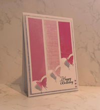 Phill Martin Sentimentally Yours Colour Coordinates 8 x 8 Paper Pack - Distressed Linen in shades of Pink