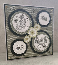 Phill Martin Sentimentally Yours A5 Clear Stamp Set - Enchanted Blooms Wonderful Watering Cans