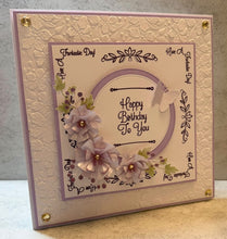 Phill Martin Sentimentally Yours A6 Clear Stamp Set - Sentiment Builder Collection : Birthday