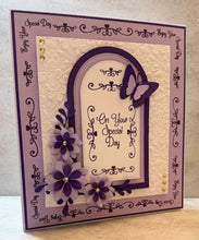 Phill Martin Sentimentally Yours A6 Clear Stamp Set - Sentiment Builder Collection : Special Day