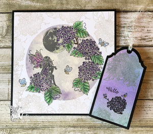 Fairy Hugs Stamps - Hydrangea Nightfall