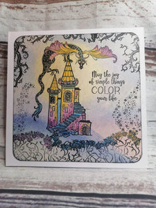 Fairy Hugs Stamps - Castle Tower