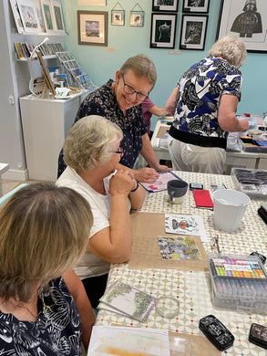 Social Stamping at The Makers' House Fareham