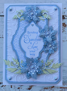 Phill Martin Sentimentally Yours A5 Clear Stamp Set - From the Heart : Cherished Sentiments