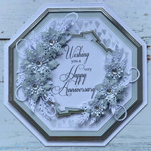 Sentimentally Yours 6 x 6 Stencil : Scattered Hearts