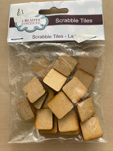 Creative Expressions MDF Scrabble Tiles Large