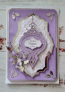 Phill Martin Sentimentally Yours Festive Collection - Layered Elegance Bauble