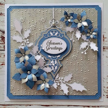 Phill Martin Sentimentally Yours Festive Collection - Pierced Holly Sprigs
