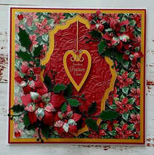Phill Martin Sentimentally Yours Festive Collection - Pierced Festive Poinsettias