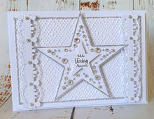 Phill Martin Sentimentally Yours 3D Embossing Folder - Beaded Diamonds