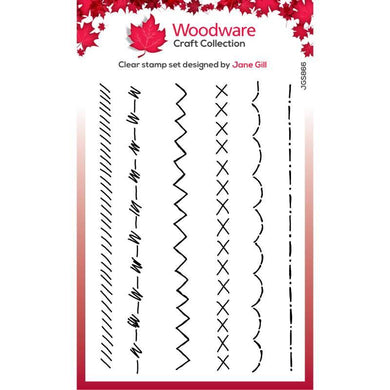 Woodware Clear Magic Single - Doodle Stitches
