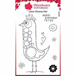 Woodware Clear Magic Single - Bubble Birds Lina