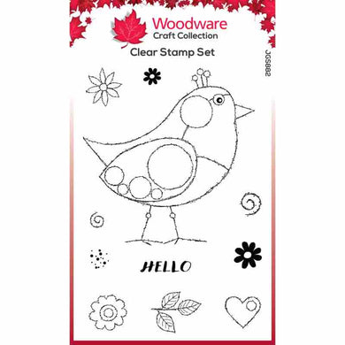 Woodware Clear Magic Single - Bubble Birds Diego