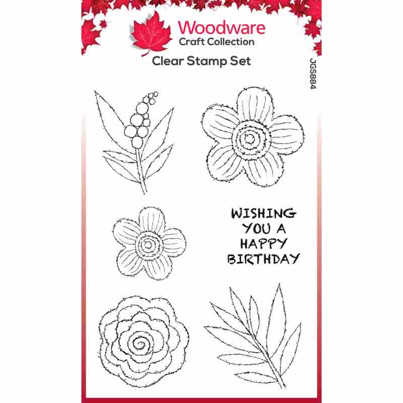 Woodware Clear Magic Single - Blooms For Birds Flower Heads