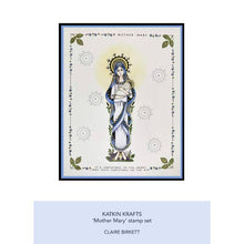 Katkin Krafts A5 Clear Stamp Set - Mother Mary
