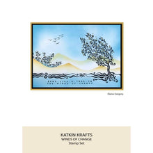 Katkin Krafts A5 Clear Stamp Set - Winds of Change