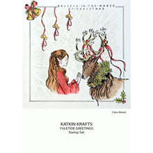 Katkin Krafts A5 Clear Stamp Set - Yuletide Greetings