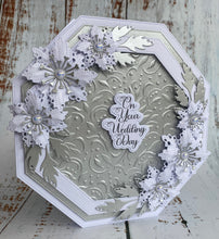 Phill Martin Sentimentally Yours 3D Embossing Folder - Leafy Flourish