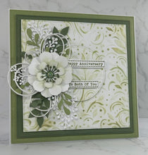 Phill Martin Sentimentally Yours 3D Embossing Folder - Leafy Flourish