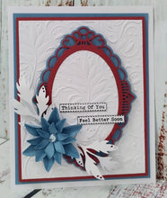 Phill Martin Sentimentally Yours 3D Embossing Folder - Leafy Flourish