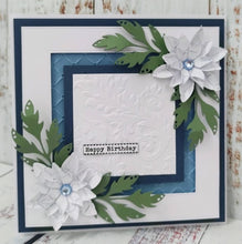 Phill Martin Sentimentally Yours 3D Embossing Folder - Leafy Flourish