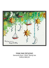 Pink Ink Designs A5 Clear Stamp Set - Astrology Series : Libra the Intellectual
