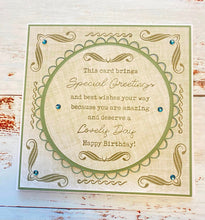 Phill Martin Sentimentally Yours A5 Clear Stamp Set - Frame Maker : Elegant Scrolls