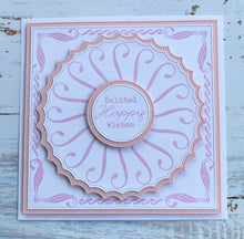 Phill Martin Sentimentally Yours A5 Clear Stamp Set - Frame Maker : Elegant Scrolls